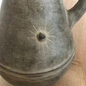 ANTIQUE STONEWARE URN - Image 5
