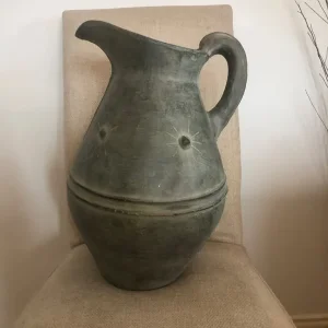 ANTIQUE STONEWARE URN
