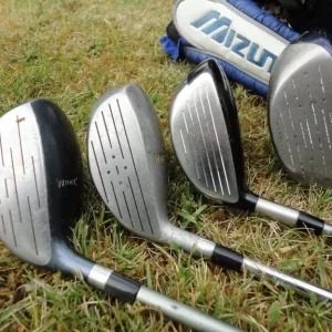 Mizuno MP57 golf club set 14 clubs in cart bag - Image 2