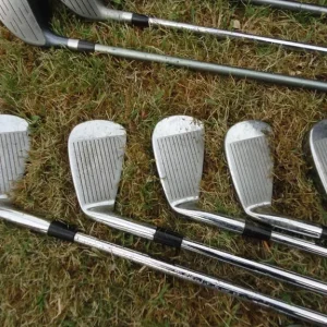 Mizuno MP57 golf club set 14 clubs in cart bag - Image 3