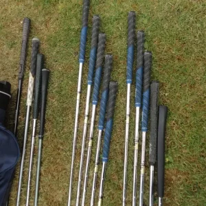 Mizuno MP57 golf club set 14 clubs in cart bag - Image 5