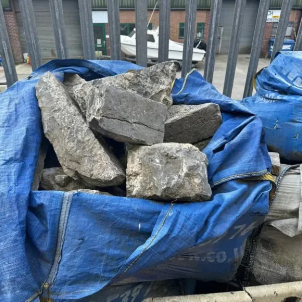 Reclaimed Plymouth Limestone Walling