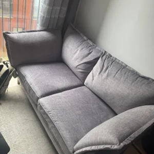 Danetti Grey Two Seater Sofa