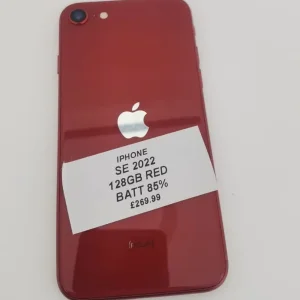 APPLE IPHONE SE 2022 RED 128GB UNLOCKED