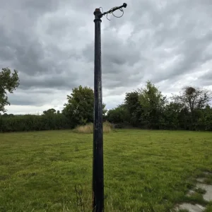 Iron lamppost