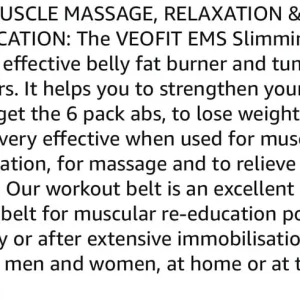 VEOFIT Ab toning belt - Image 4