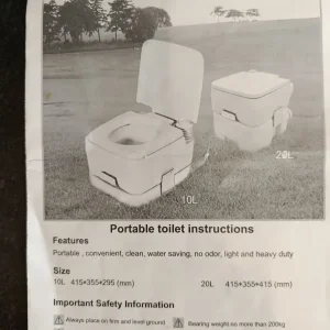 Camping toilet