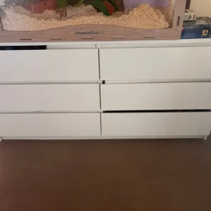 ikea malm drawers white