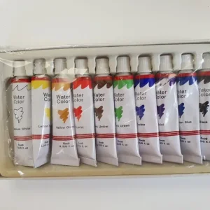 REEVES ARTIST TABLE EASEL WITH WATERCOLOUR PAINTS AND DRAWING MANNEQUIN - Image 4