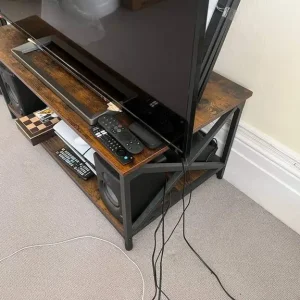 Coffee Table with Storage Shelf - Image 3