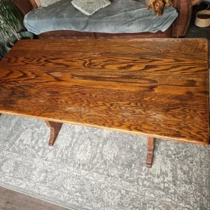 Solid oak refectory table - Image 8