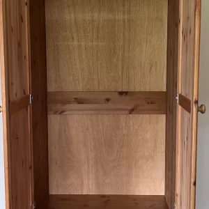 Solid pine wardrobe - Image 2