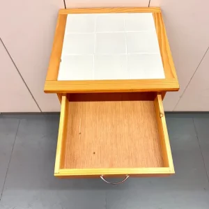 Kitchen Butchers Block Island Storage Trolley - Image 4