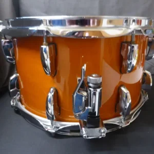 Pearl 12x7 Maple Soprano Snare Drum with Dunnett Throw and Gibraltar Hoops - Image 3