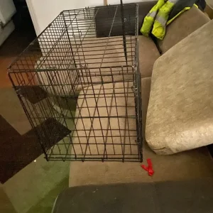 Dog crate smallish one