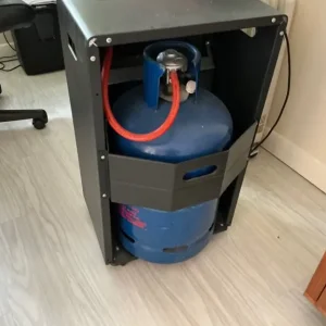 Portable gas fire