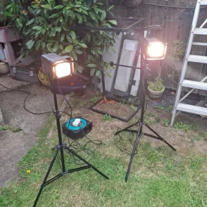 Kaiser RB1 lights x2 with adjustable tripods