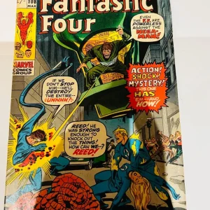 Marvel Fantastic Four #108 (1971) – First Appearance of Nega-Man