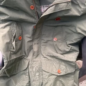 Fred Perry jackets – medium size, green and blue with hoods - Image 2