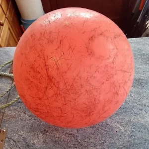 12" boat ball fender with line - Image 2