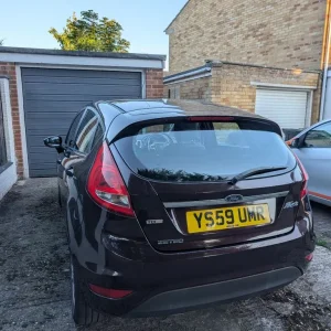 Ford Fiesta hatchback 2010 manual 1399cc 5-door