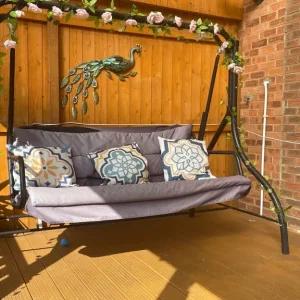 3-Seater Garden Swing Seat - Image 2
