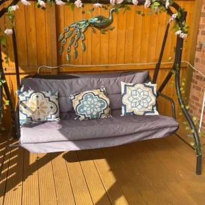 3-Seater Garden Swing Seat - Image 3