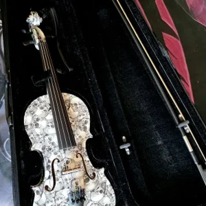 Full-Size Acoustic-Electric Violin with 20w Amp - Image 2