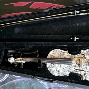 Full-Size Acoustic-Electric Violin with 20w Amp - Image 5