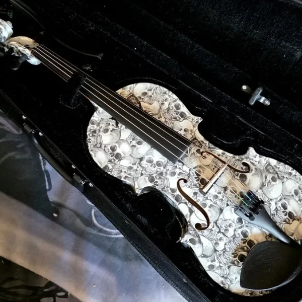 Full-Size Acoustic-Electric Violin with 20w Amp