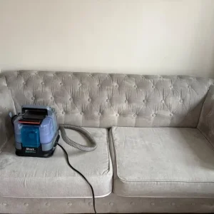 grey chesterfield sofa - Image 2