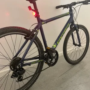 Carrera mountain bike with lights and full service
