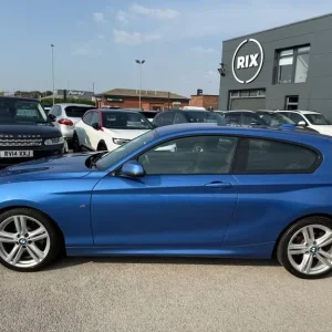 2014 BMW 1 Series 118d M Sport Hatchback in Estoril Blue - Image 3