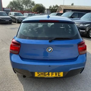 2014 BMW 1 Series 118d M Sport Hatchback in Estoril Blue - Image 6