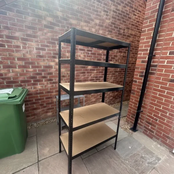 Garage shed shelving