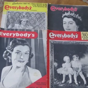 4 of 1952 - 1957 Everybody magazines - Image 2