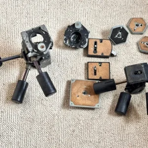 Manfrotto tripod heads and camera plates