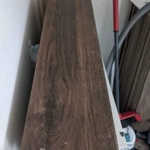 Italian Dark Walnut Wood Look Tiles, 15m²