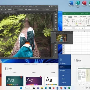 Dell i3, Fujitsu i3, MSI Gaming PC, Windows 11, Photoshop, SSD, Monitor, Keyboard, Mouse - Image 4