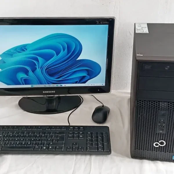Dell i3, Fujitsu i3, MSI Gaming PC, Windows 11, Photoshop, SSD, Monitor, Keyboard, Mouse