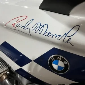 2002 BMW R1100S Boxer Cup Sport Tourer in Randy Mamola Insignia Blue and White - Image 6