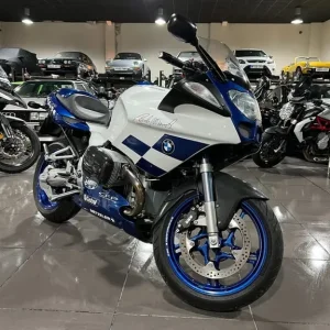 2002 BMW R1100S Boxer Cup Sport Tourer in Randy Mamola Insignia Blue and White