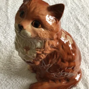Vintage Beswick Ceramic Ginger Cat Model 1867 - Image 5