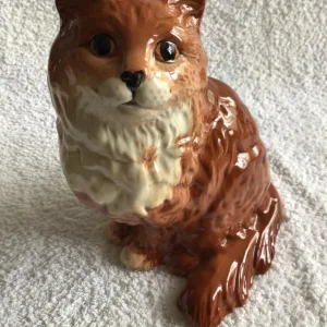 Vintage Beswick Ceramic Ginger Cat Model 1867 - Image 6