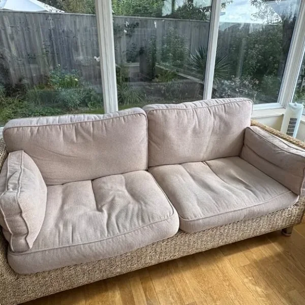 Rattan sofa
