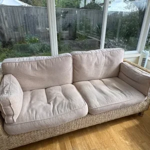 Rattan sofa