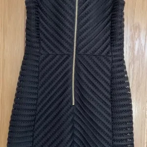 Womens Black Dress from H&M Size 8 Worn Once - Image 2