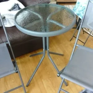 Outside table and chairs