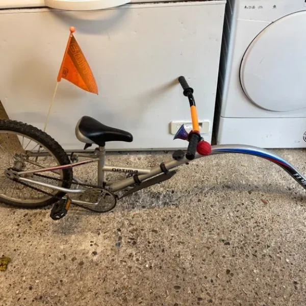 Tag along bike