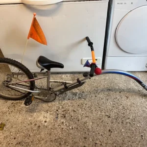 Tag along bike